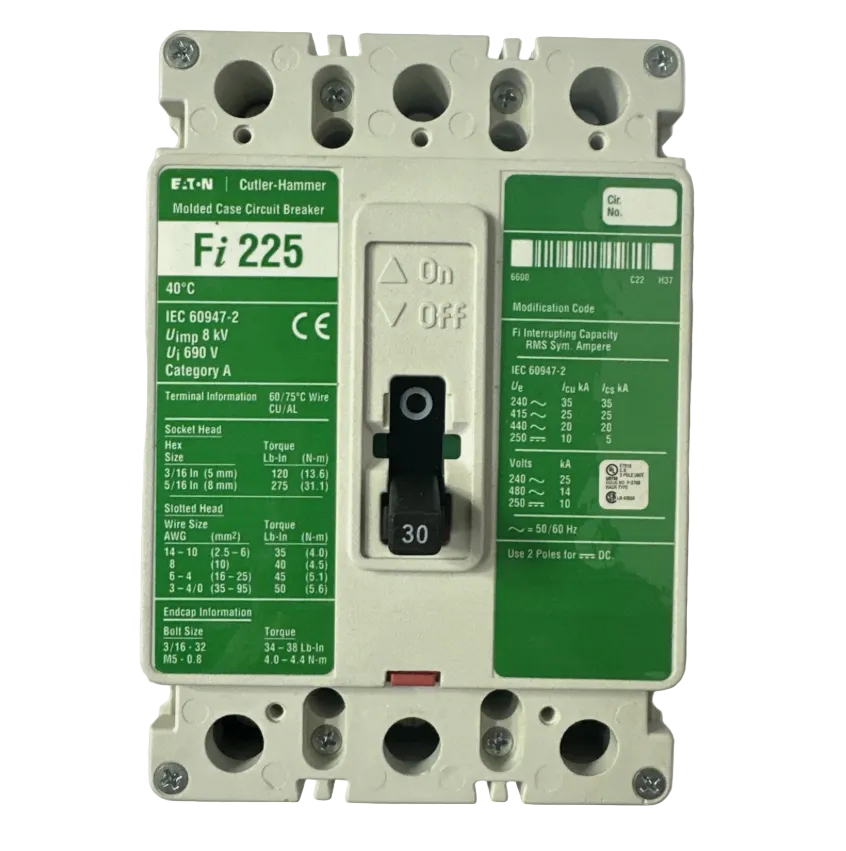 Cutler-Hammer Fi3030L 30Amp Circuit Breaker- New in Box