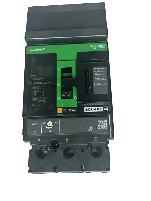 Square D/Schneider Electric JGA36225YP/ JGA36225 225Amp Circuit Breaker -New