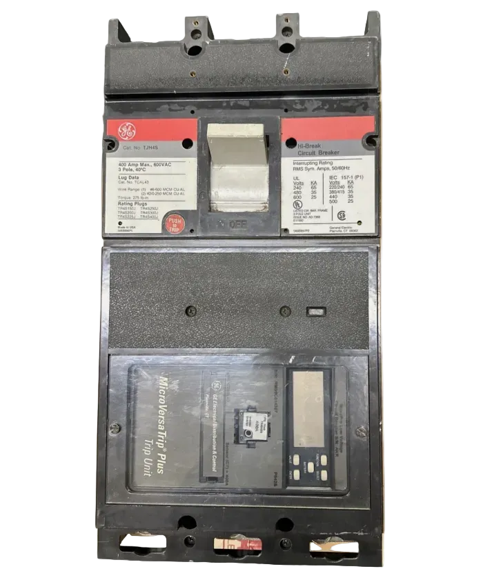 GE-General Electric TJH4S Breaker 400A 3P 600V-Refurbished