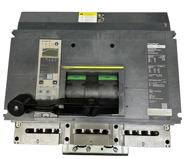 Square D RGA36100CU44A Circuit Breaker 1000A 3P 600V-New Surplus