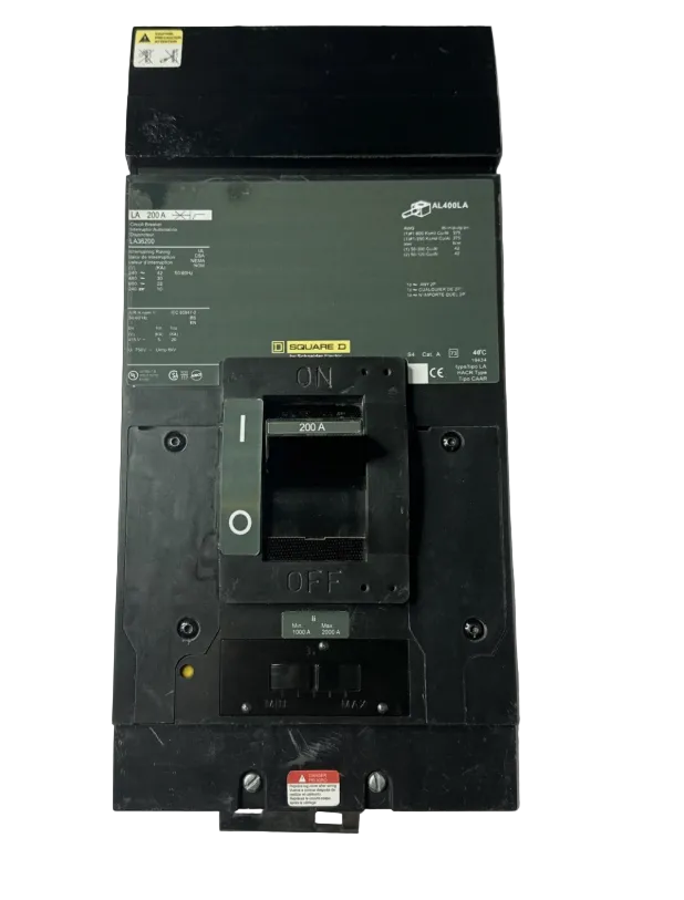 Square D LA36200 200Amp Circuit Breaker-New in Box