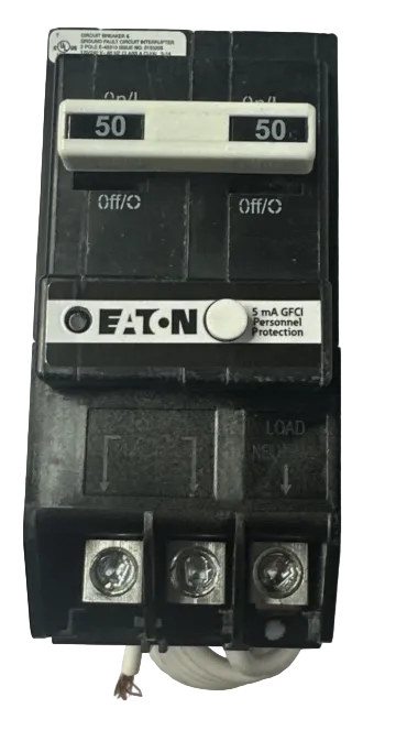 Eaton Brn250GF 50Amp Circuit Breaker-New in Box
