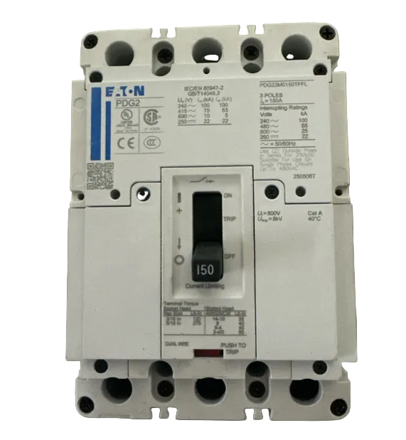 Eaton PDG23M0150TFFL 150Amp Circuit Breaker-Refurbished