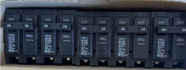 Eaton BRH220 2-Pole Circuit Breaker Brand-New- 1 Piece