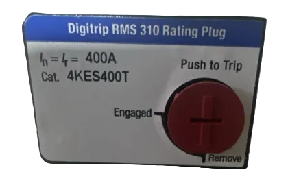 Eaton 4KES400T 400A Rating Plug-New in Box