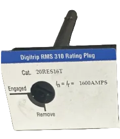 Eaton 20RES16T 1600A Rating Plug-New in Box