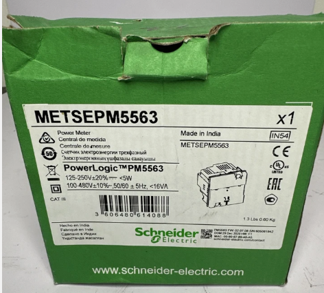 Square D/Schneider Electric METSEPM5563 Power Meter PM5563-New in Box