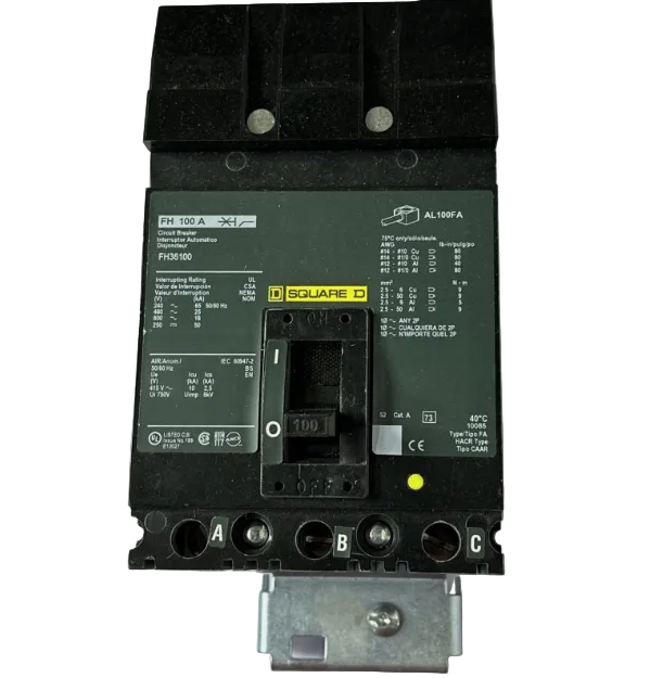Square D FH36100 100A Circuit Breaker-Refurbished