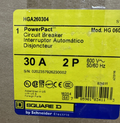 Square D HGA260304 30A Circuit Breaker- New in Box