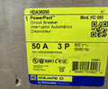 Square D HDA36050 50A Circuit Breaker-New In Box