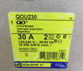 Square D QOU230 30A 2-Pole Circuit Breaker-New in Box