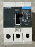 Siemens NGB3B020 20A Circuit Breaker-Surplus