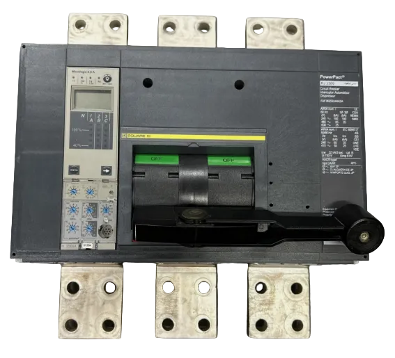 Square D RJF36250U44ASA/RJF36250U44A 2500A 600V Circuit Breaker- Refurbished