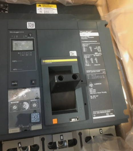 Square D PJA36080CU43ASA / PJA36080CU43CE1ACSA/PJA36080CU43 800A Circuit Breaker New