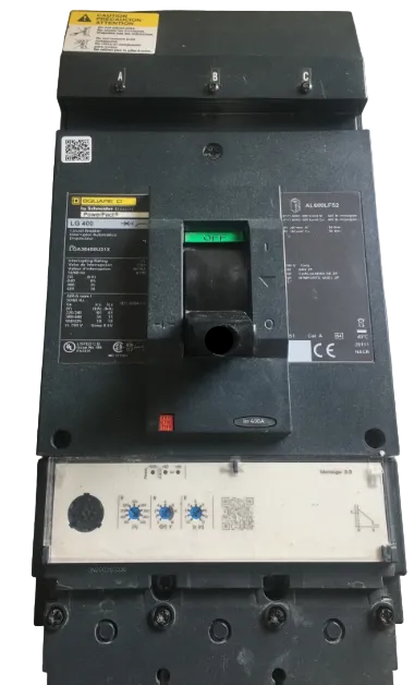Square D LGA36400U31X 400A 600V Circuit Breaker- Refurbished