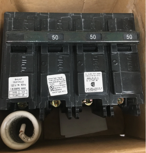 Siemens B35000S01 50A Circuit Breaker-New