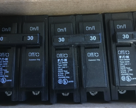 Cutler-Hammer BR230 30A 2-Pole Circuit Breaker-New