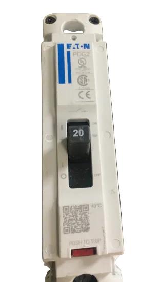 Eaton PDG21M0020TFFL 20A Single Pole Circuit Breaker-Refurbished
