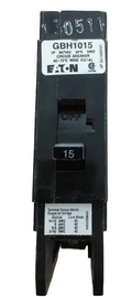 Eaton GBH1015 15A Single-Pole Circuit Breaker-New Surplus
