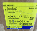 Square D LGP36400U31X 400A 600V Circuit Breaker- New in Box