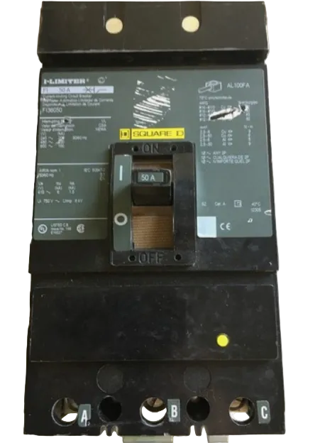 Square D FI36050 50A Circuit Breaker-Refurbished