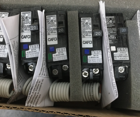 Siemens QA120AFCNL 20A Single-Pole Circuit Breaker-New