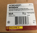 Square D HOM240GFI 40A 2-Pole Circuit Breaker- New