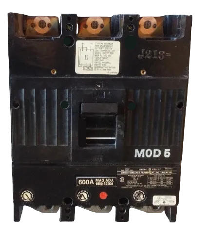 GE-General Electric TJK636F000/TJK636600 600amp Circuit Breaker-Refurbished