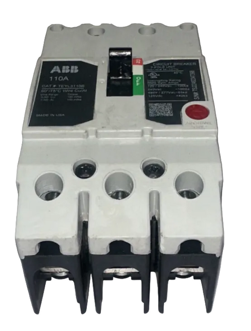 ABB/GE TEYL3110B 110Amp 3-pole Circuit Breaker-Refurbished